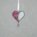 Mini Heart Stained Glass Suncatcher - FREE Shipping in the USA