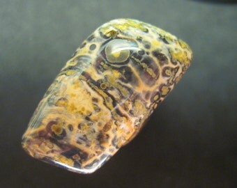 Leopard skin jasper cabochon