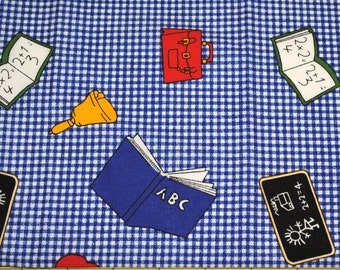 Fat Quarter Cute Back to School Fabric