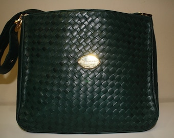 Caggiano green purse from Stylefinders