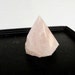 Rose Quartz Crystal Hexagon Chakra Crystal