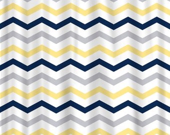 Custom Colors Shower Curtain Chevron multi stripe design Custom Colors Shower Curtain Chevron multi stripe design