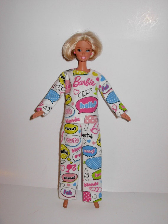 barbie doll pajamas