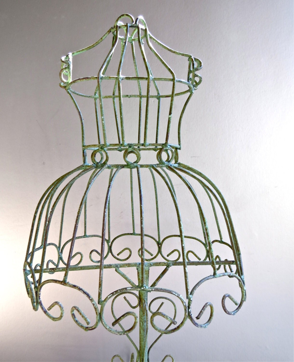 Vintage Dress Form Antique Dress Form Metal Dress Form