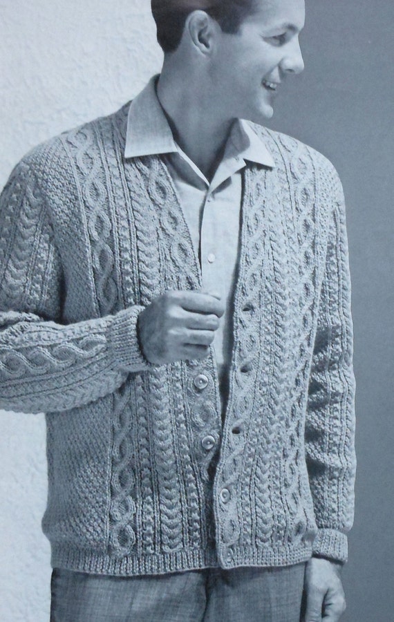 Free mens cardigan knitting patterns – Free Knitting Sweater Patterns ...