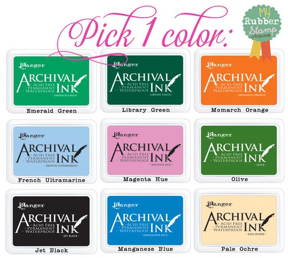 Fabric Stamp Pad. Archival Ink Pad By Ranger. For Fabric and