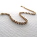 Signed vintage rhinestone bracelet by Monet
