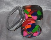 Recycled Crayons Heart Shaped In Keepsake Tin, Total of 5 Crayons. Il_170x135