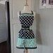 4RetroSisters Pockets & More - Aqua Green Retro Modern Women's Work Apron