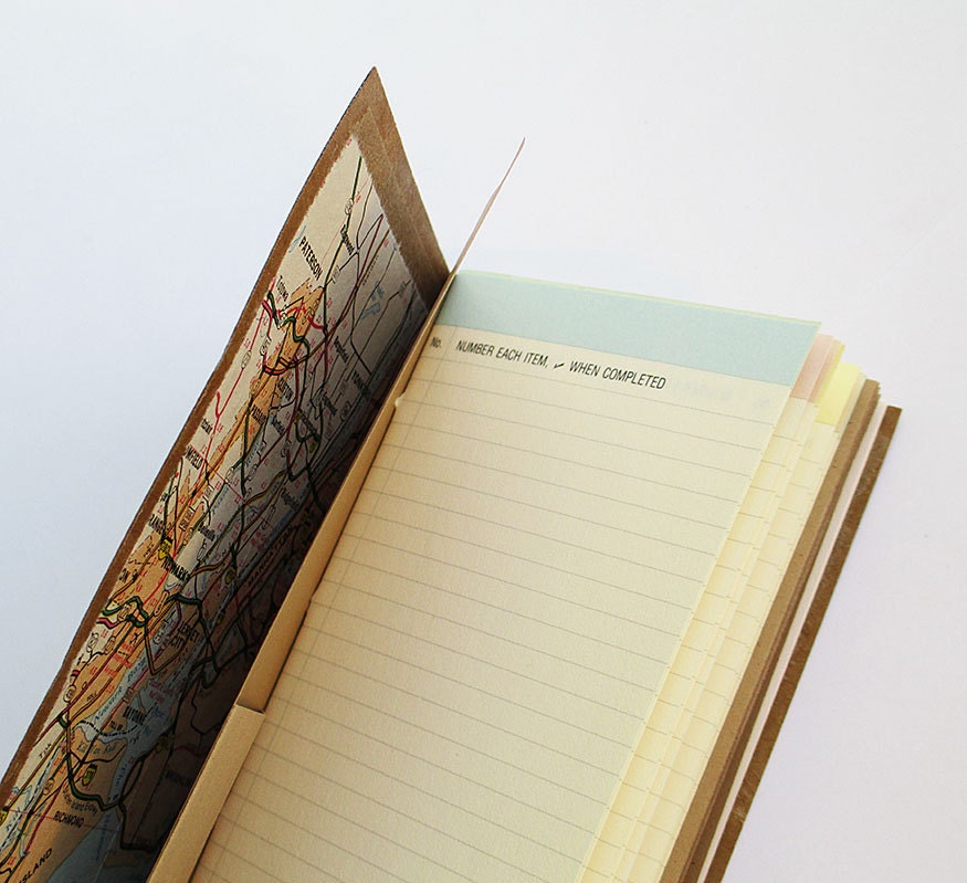 Recycled notebook made from Brooklyn Lager by