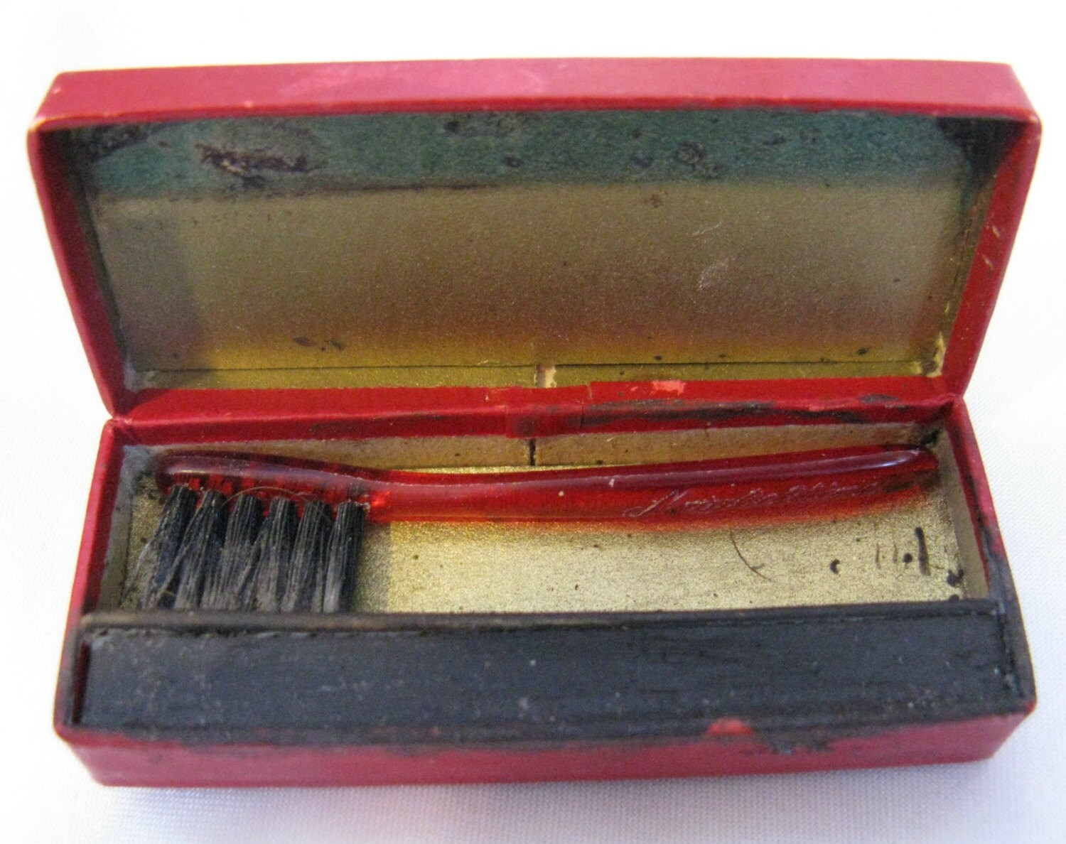 Vintage 50s Maybelline Cake Mascara in Cardboard Box with