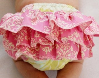 Ruffled Diaper Cover Sewing Pattern.