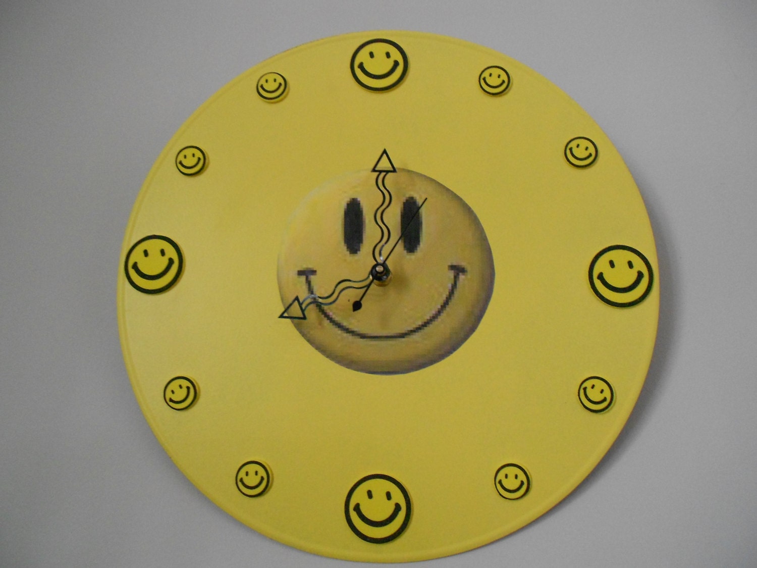 Printable Vinyl Record Clock Face
