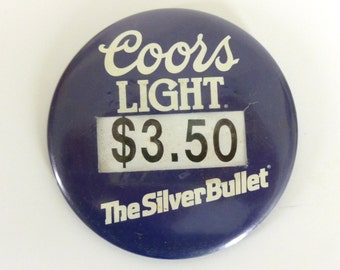 Vintage Kansas City Royals Concession Stand Vendor Coors Light Beer ...