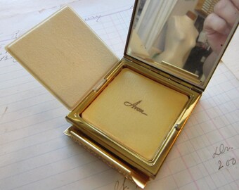 vintage AVON compact - lovely condition, circa 1960s