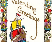 Unused Vintage Valentines Day Card (138)
