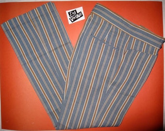 Vintage 1970's Levi's Deadstock Striped Flare Bell Bottom Sta-Prest ...