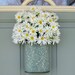 Spring Wreath - Summer Wreath - Mothers Day Wreath - Daisy Wreath