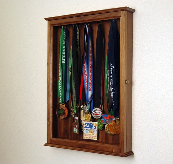 Walnut Sports Marathon Medal Display Case