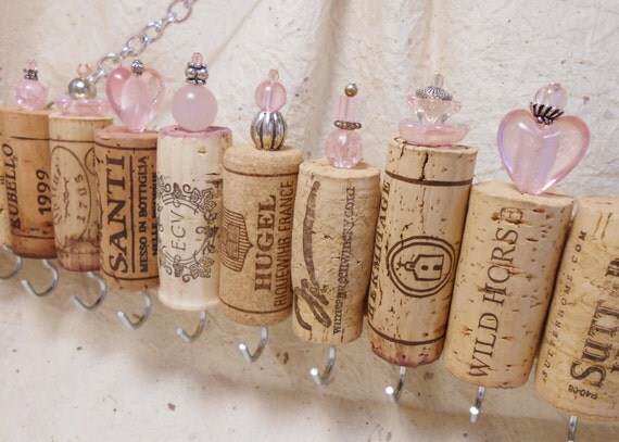 Wine Cork Jewelry Holder