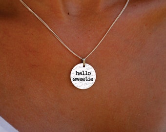 hello sweetie Dr. Who charm necklace