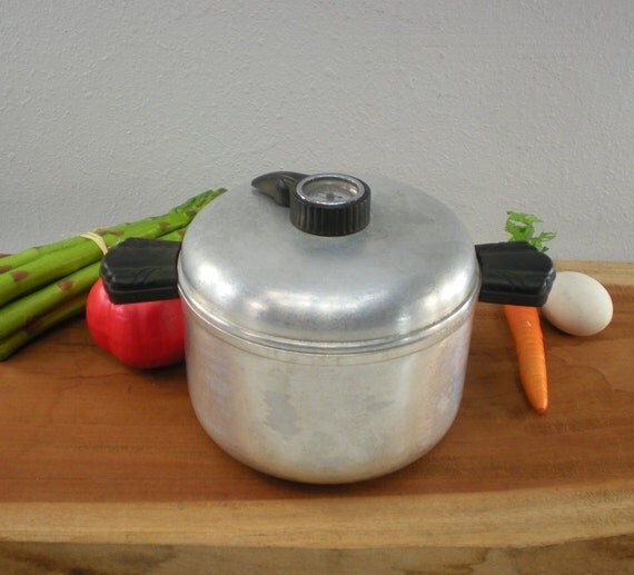 Old Health Craft Aluminum Cookware Pot with Temp by oldetymestore