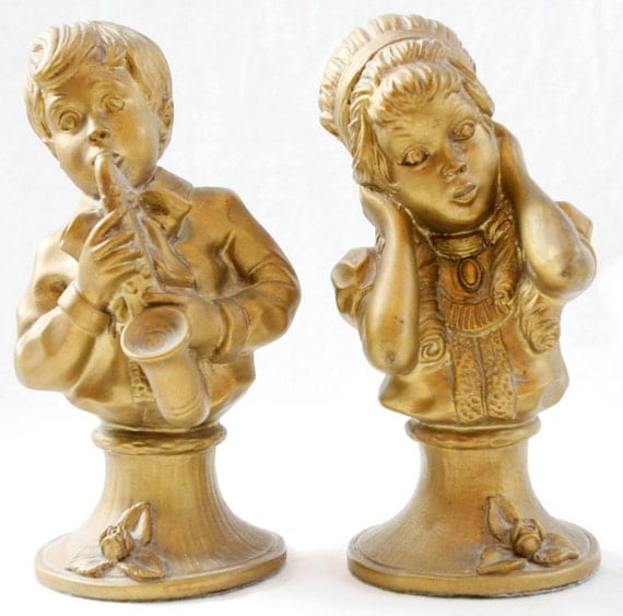 Universal Statuary Corp Chicago Brother/Sister Statues