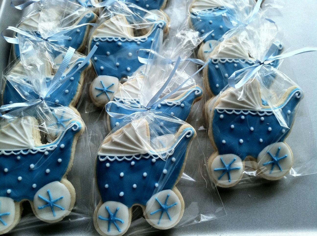 Baby carriage Sugar Cookies Baby shower cookies 1 dozen