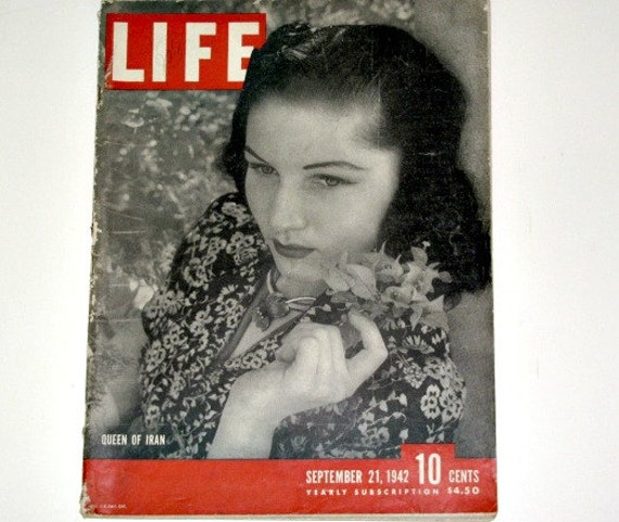 Items similar to Life Magazine September 21, 1942, War Time Edition on Etsy