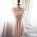 Blush Dusty Rose Petal Pink Angel Heart Love Vintage Lovely Misty Cute Dreamy Marie Antoinette Mille Feuille XOXO Spring Cutouts Dress
