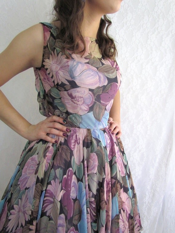 vintage chiffon
