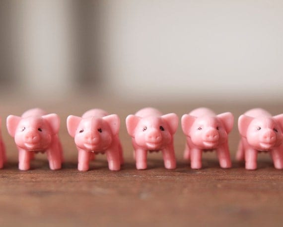 plastic pigs bulk