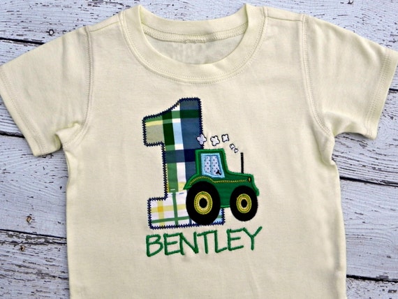 John Deere Tractor Birthday Personalized by TheStripedSwallow