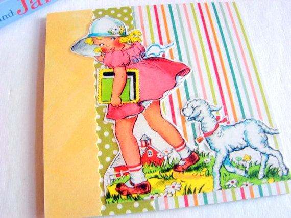 Coaster  Single  Mary And Her Little Lamb  Followed by mimiandlucy