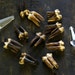 Don't get Spooked: Real Wild Boar Teeth Beads / Natural Tribal Jewelry Making, Craft Supplies / Real Tribal, Real Teeth beads / 5 pcs.
