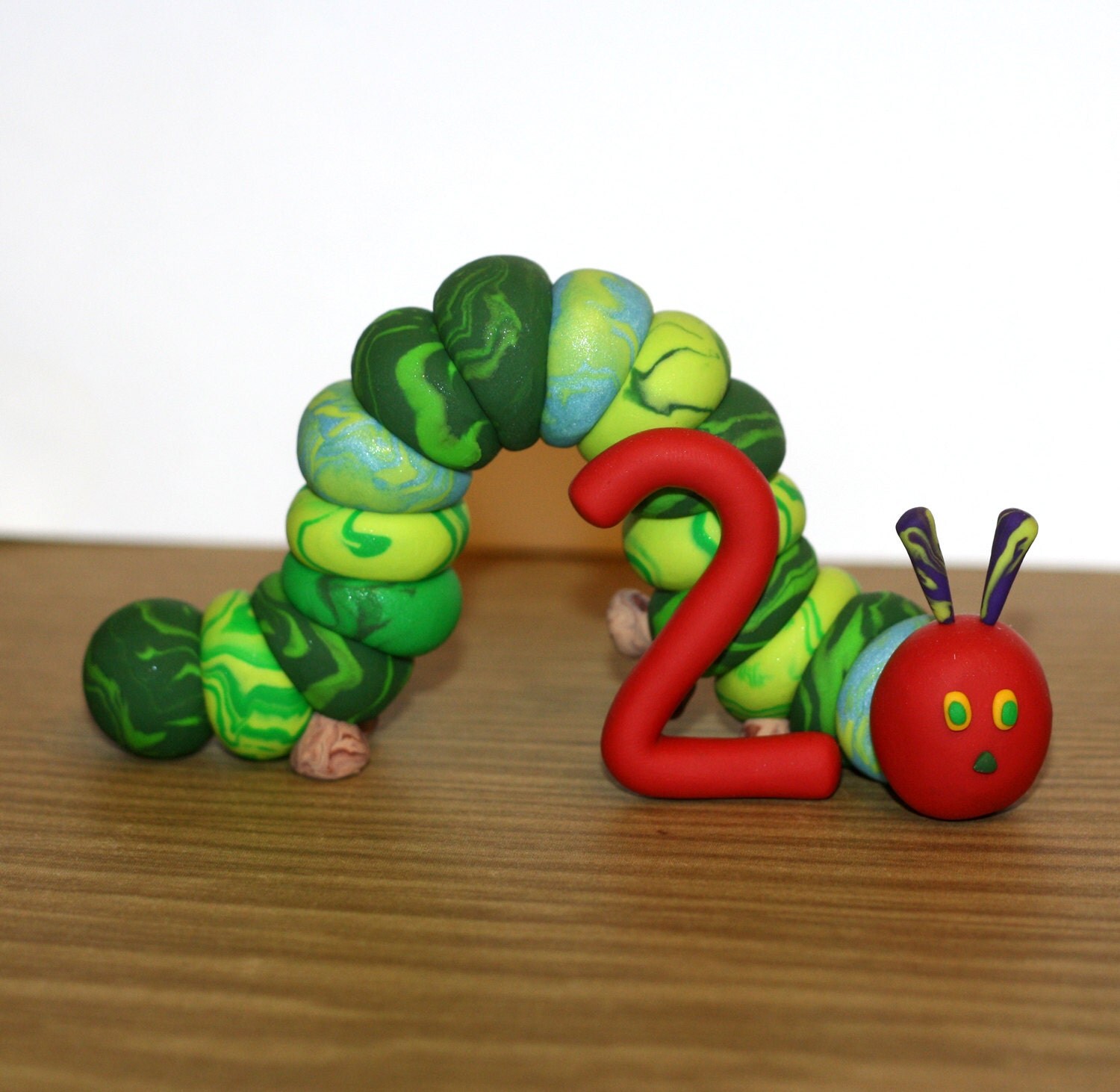 The Very Hungry Caterpillar with Age Clay by JadestoneStudio