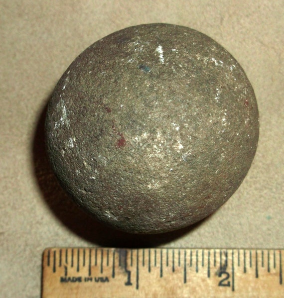 Items similar to Ancient Indian Artifact Stone Game Ball / Gamestone