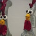 Gourd Chicken Ornaments