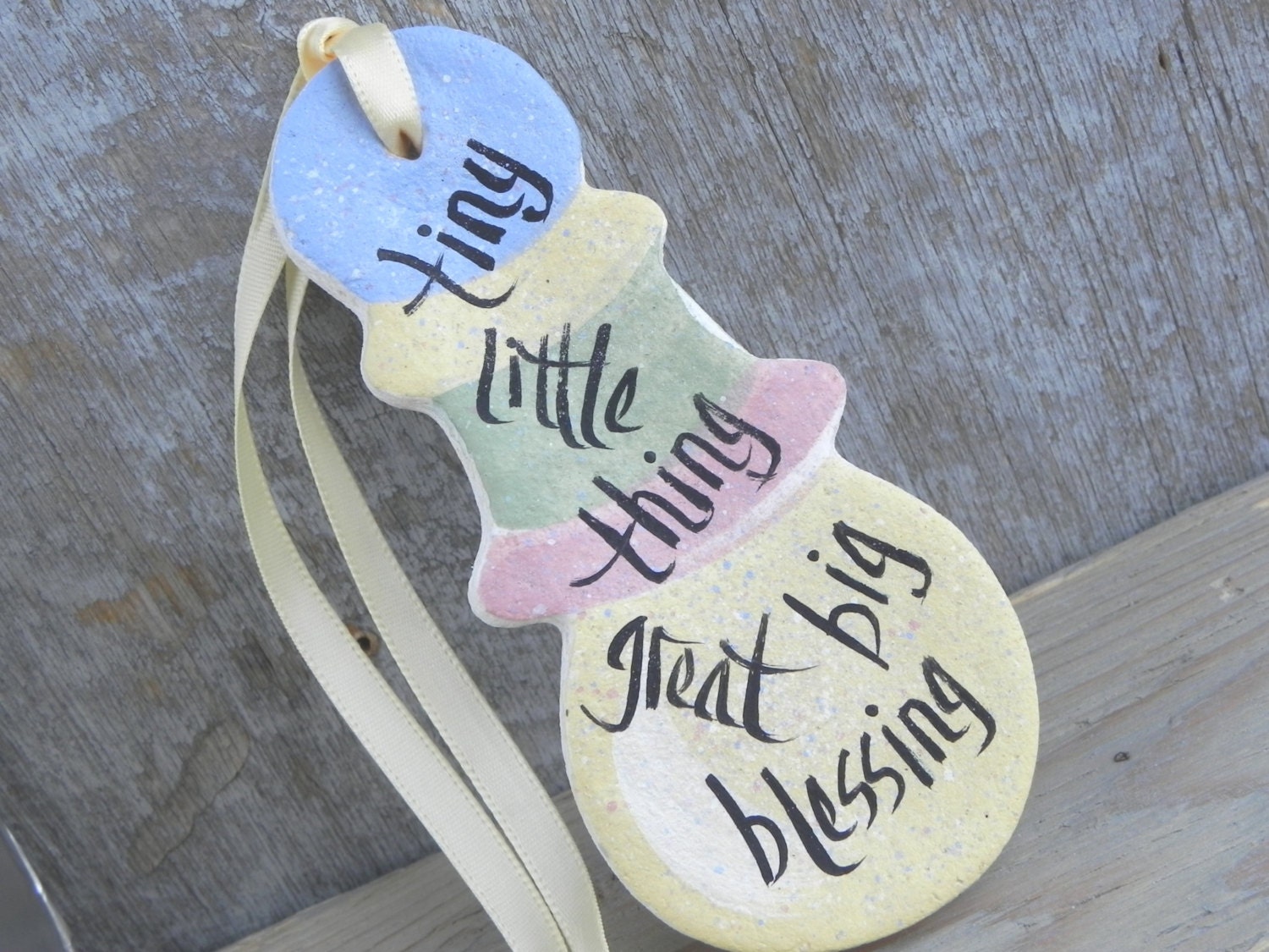 Baby Rattle Ornament / Baby Shower Party Favors Gift