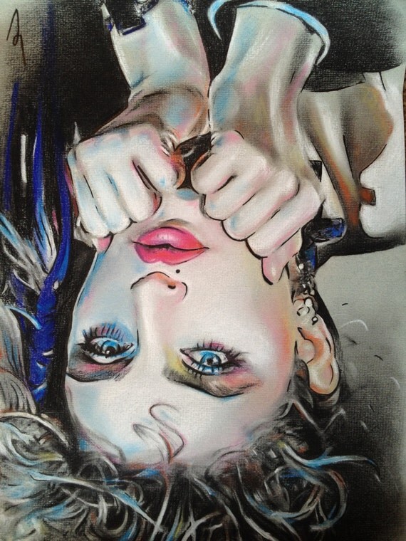 items similar to madonna pastel drawing print on etsy items similar to madonna pastel drawing print on etsy