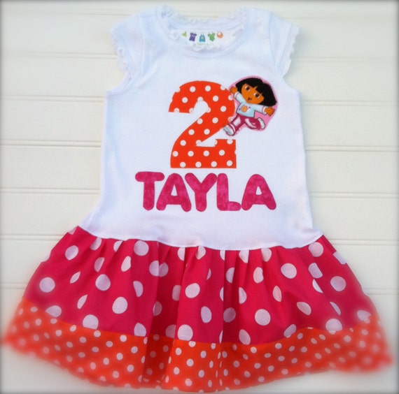 Dress Number Dress Personalize Girls Dresses Baby Dress Girls Kids ...