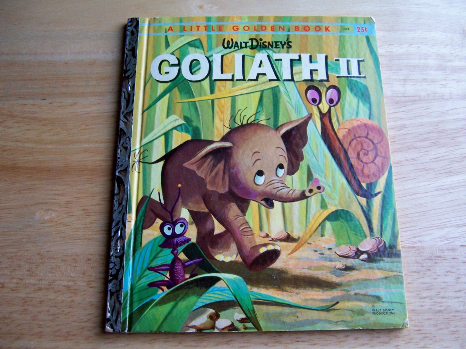 Walt Disney's 1959 Goliath II-Little Golden Book