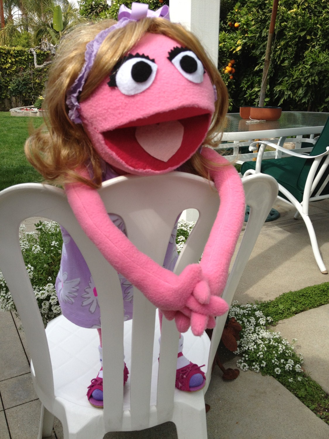 waldorf muppet doll