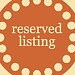 Reserved for (lellielisabetta) - flowers and trim as per listing descriptions