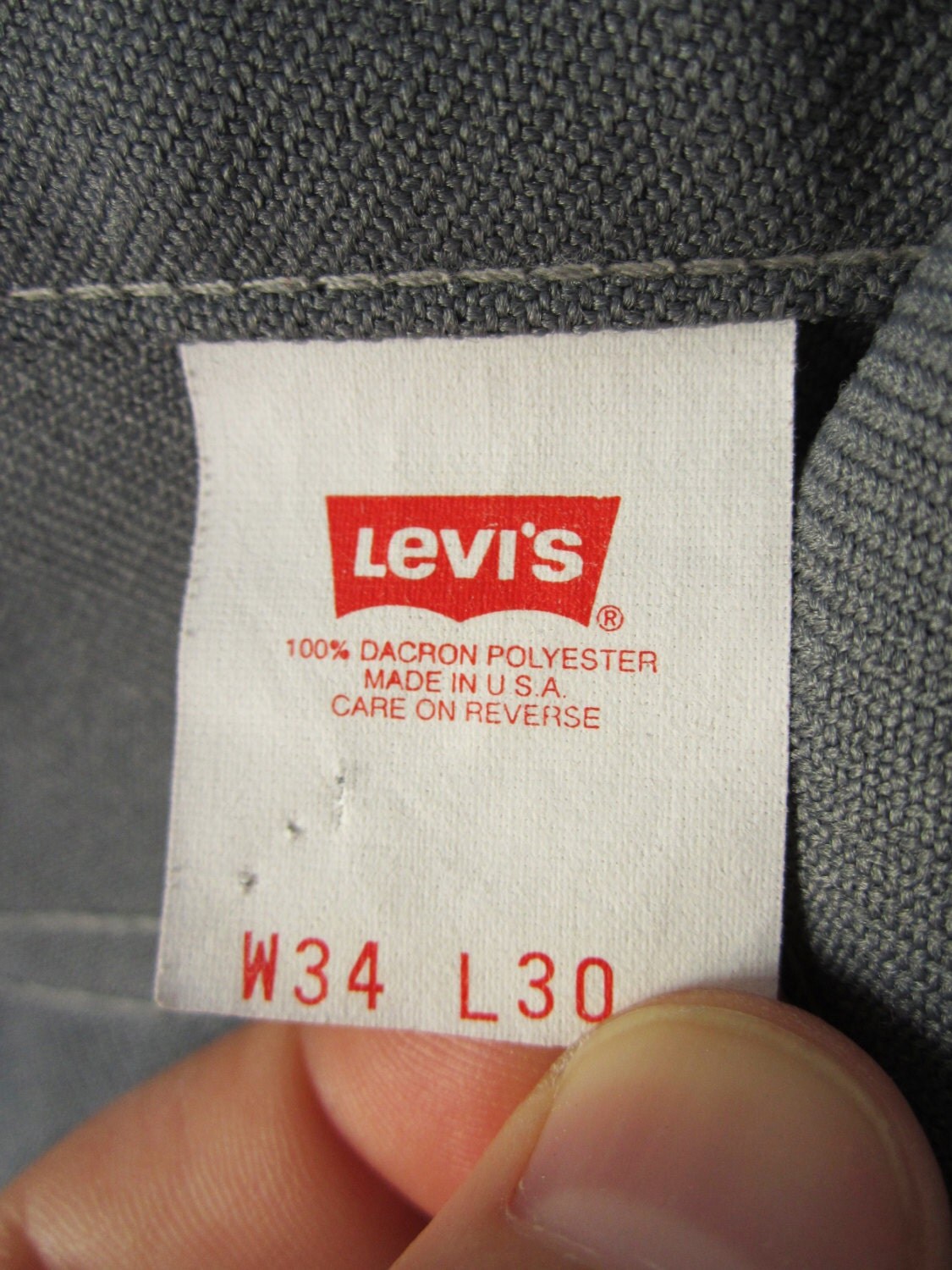 levi's gray pants