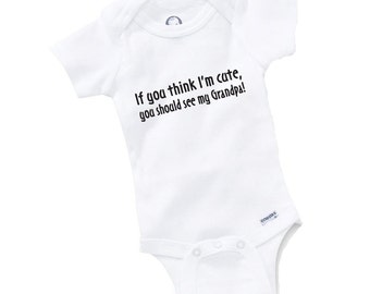Popular items for grandpa onesie on Etsy