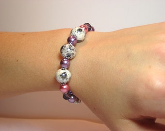 Pretty in Pastel - Interchangeable Beaded Watch Band