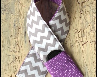 DSLR Camera Strap Cover with Lens Cap Pocket