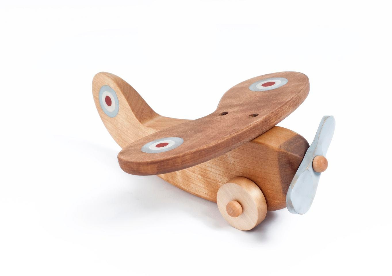Wooden Airplane Toy Wooden Toy Plane Wood Plane Wooden Toys