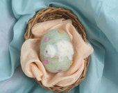Easter Egg Needle Felted Wool - Lamb - Waldorf Inspired